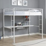 wayfair bunk beds with desk