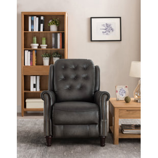 Parrish Leather Manual Recliner