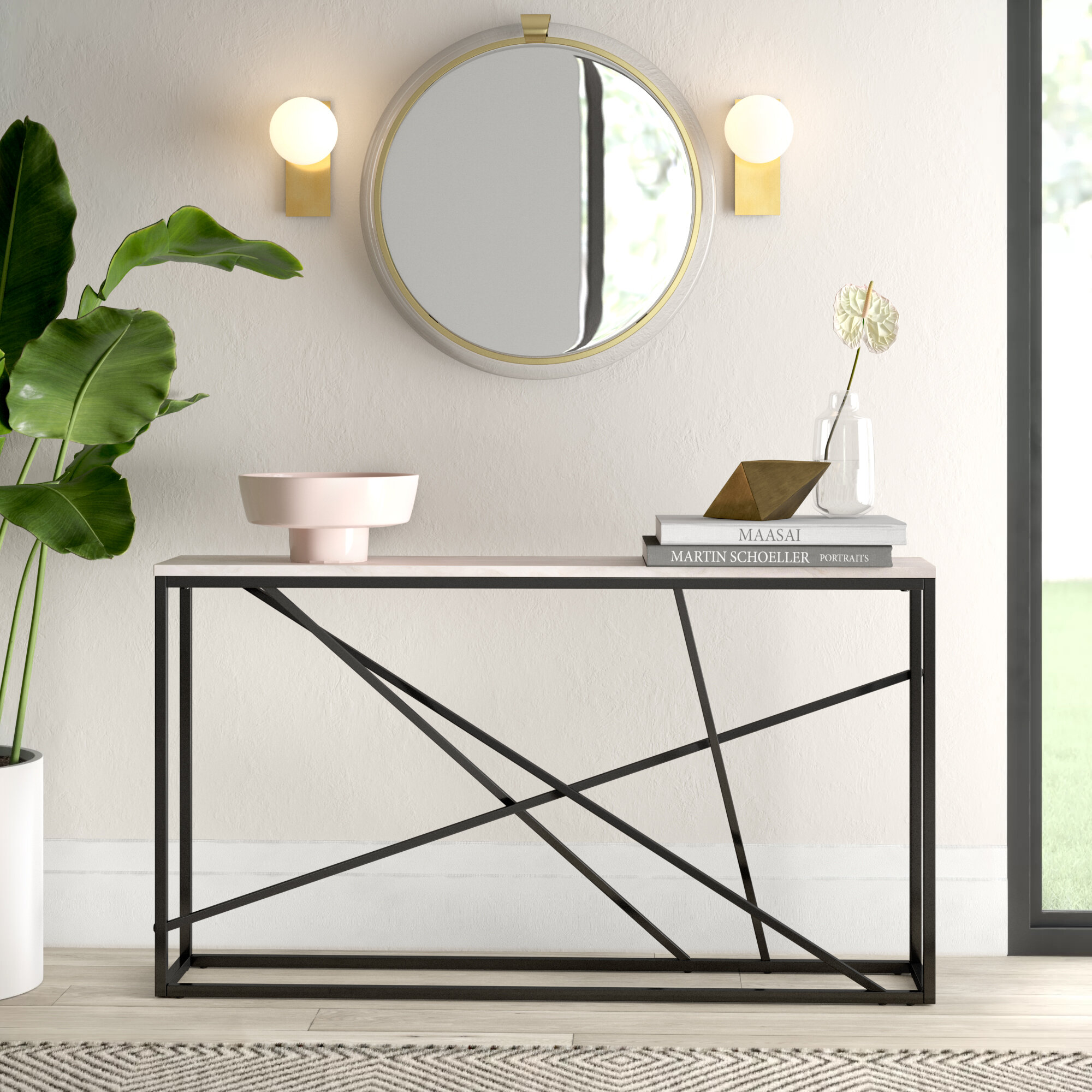 narrow console table sale