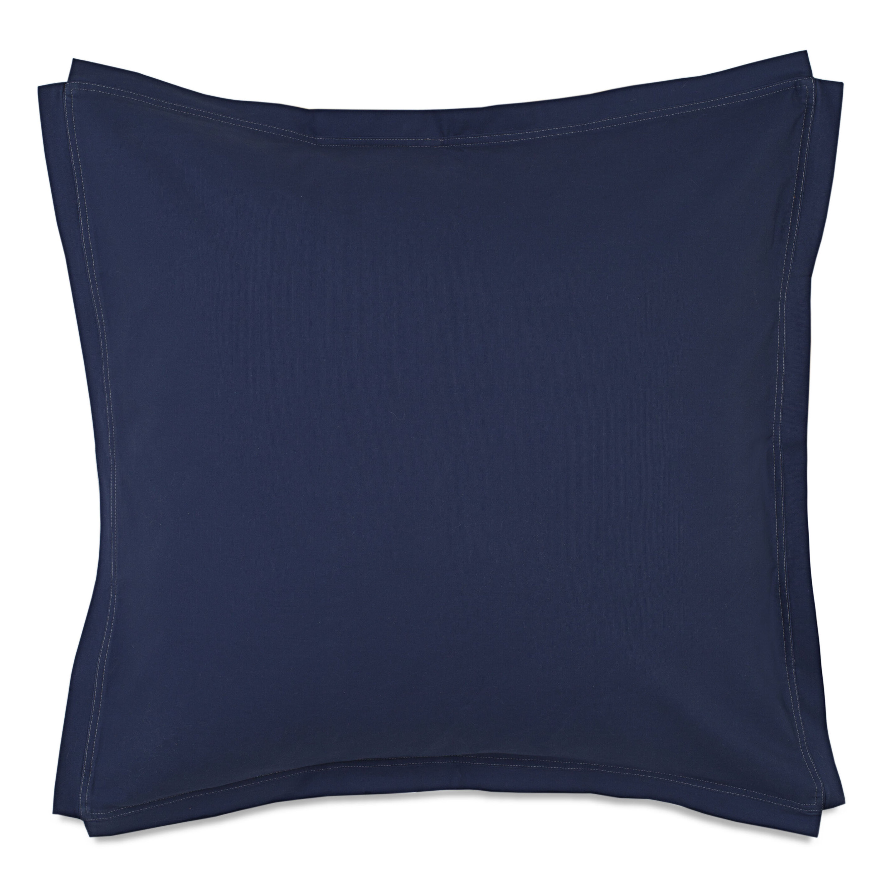 navy blue european pillow shams