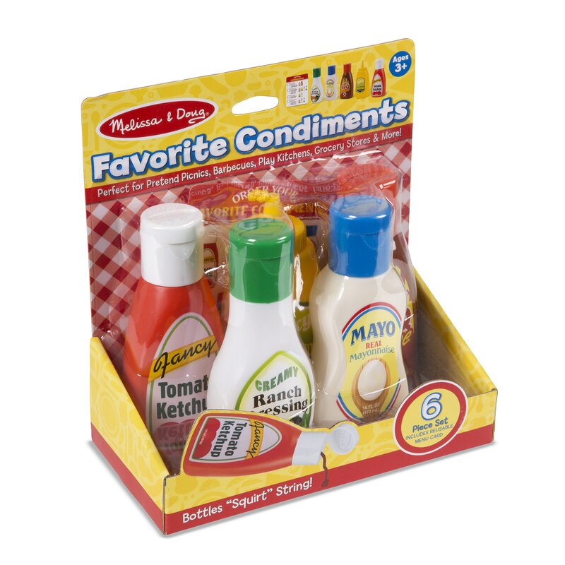 melissa and doug condiments