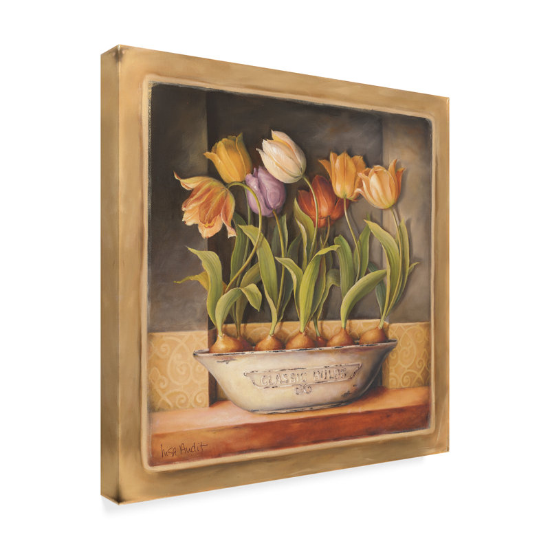 East Urban Home Tulip Classic Bulb Acrylic Painting Print On