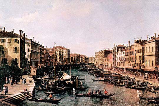 Buyenlarge Grand Canal by Canaletto Print | Wayfair