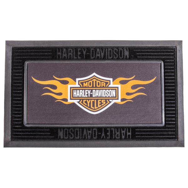 Harley Davidson Floor Door Mat Logo 18/"× 27/"