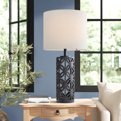 Oberlander 31" Black Table Lamp