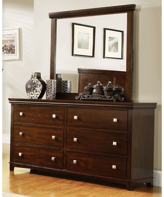 Darby Home Co Tussey 6 Drawer Standard Dresser Chest Reviews