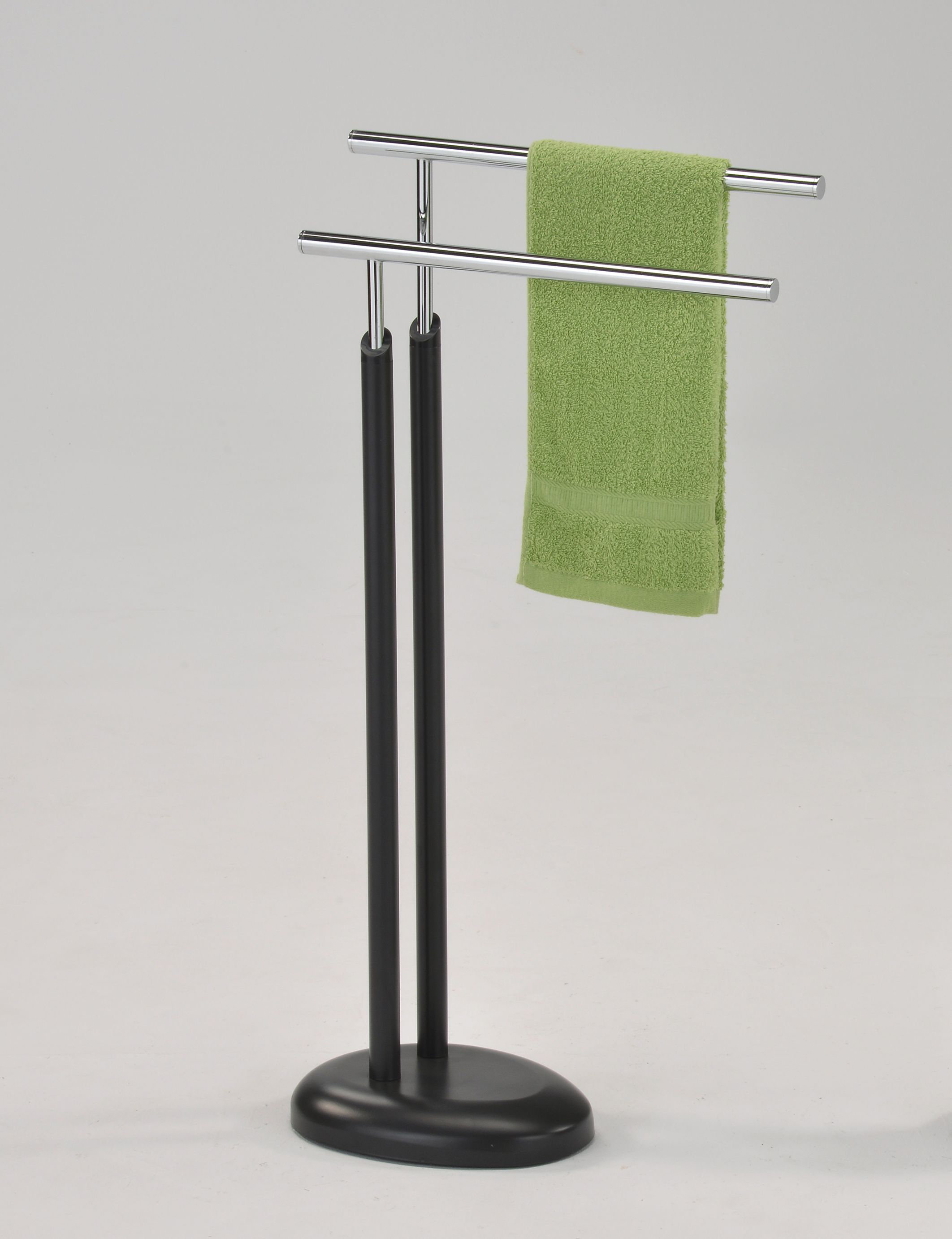 Ranpin Double Free Standing Towel Rack 