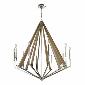 Madera 10-Light Candle-Style Chandelier