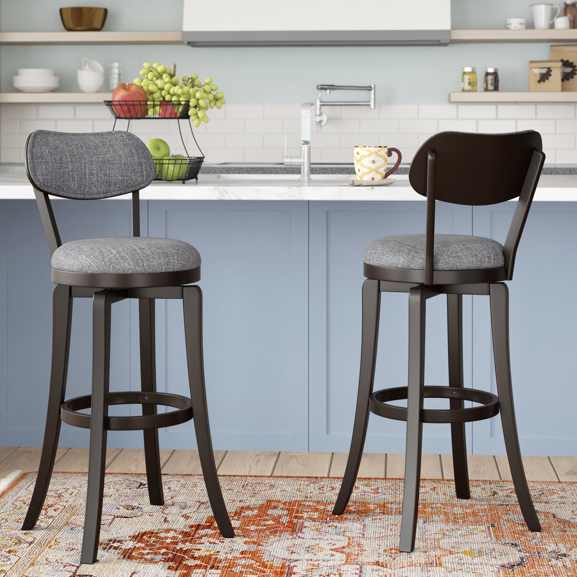 Red Barrel Studio Jimenes Swivel Bar Counter Stool Reviews Jimenes Swivel Bar Counter Stool
