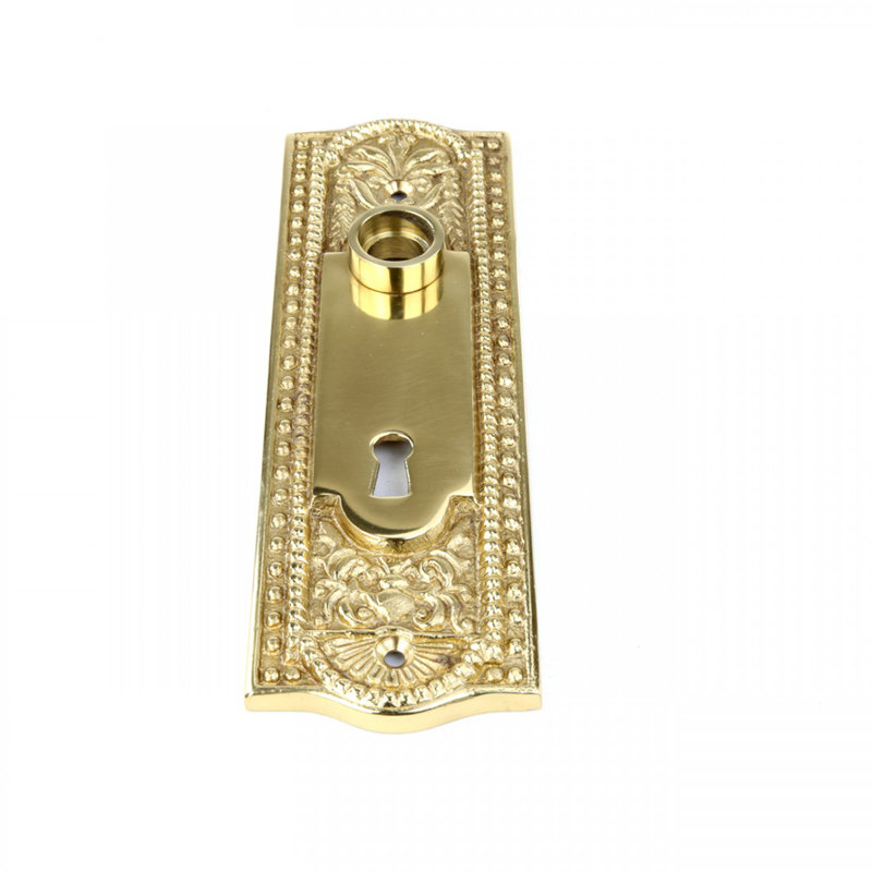 The Renovators Supply Inc Door Beaded With Keyhole Back Plate