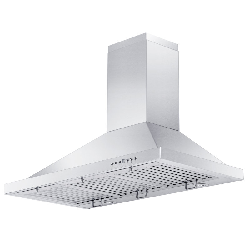 Zline Kitchen And Bath 36 400 Cfm Convertible Wall Mount Range