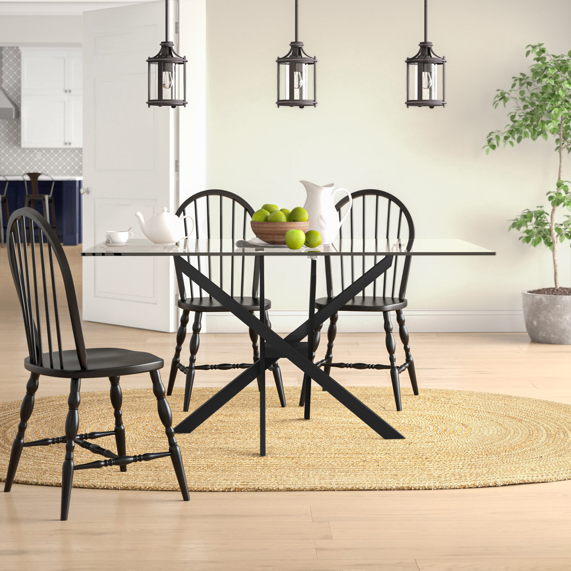 Glass Kitchen Dining Tables You Ll Love In 2021 Wayfair