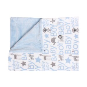 Archdale Printed Fleece Baby Blanket