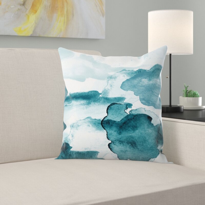 Dream Blue Throw Pillow | Wayfair