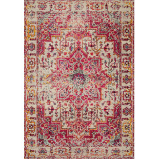 Modern Pink Area Rugs Allmodern Lorenz Ivory Pink Area Rug