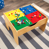 wooden baby play table