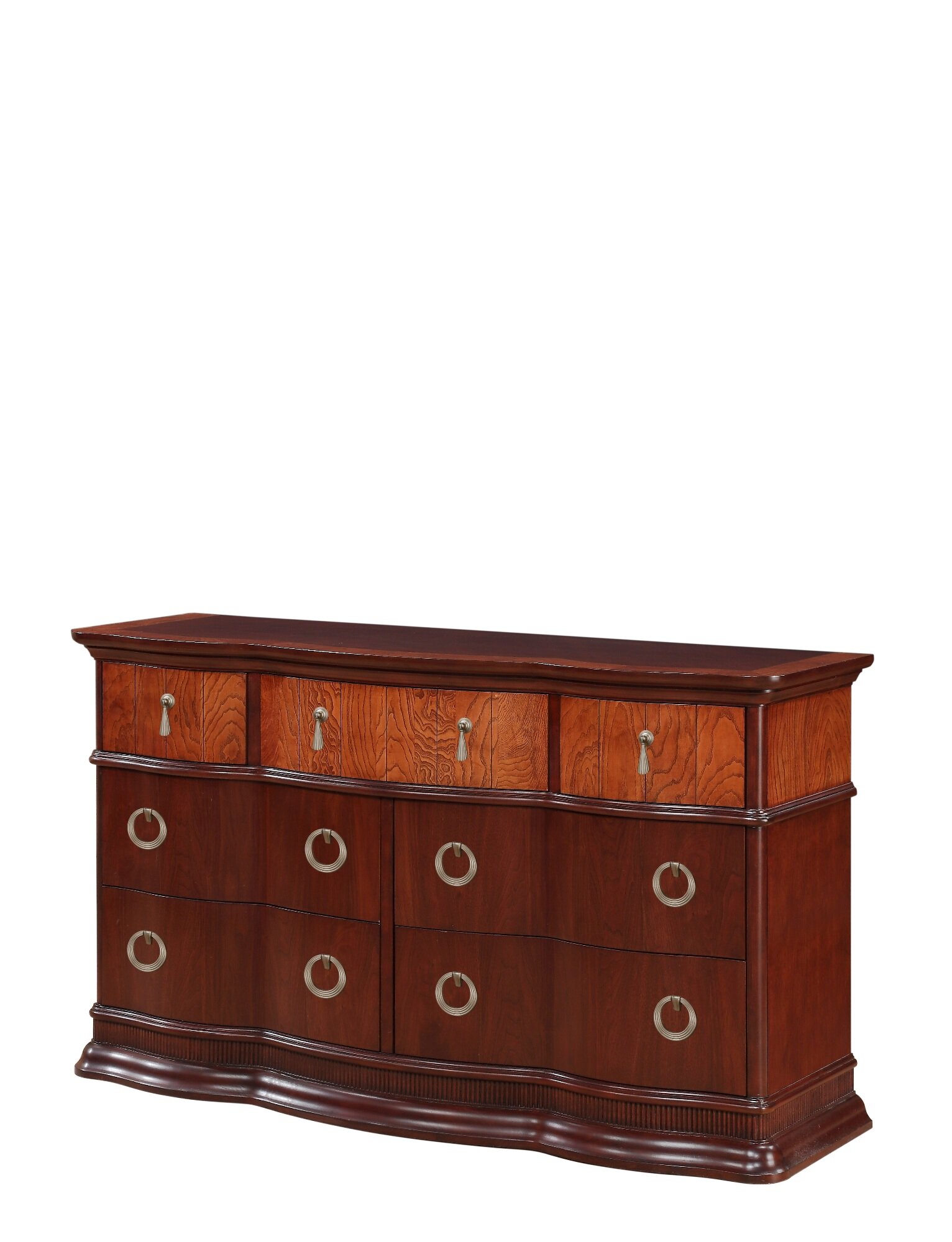 palma 7 drawer double dresser