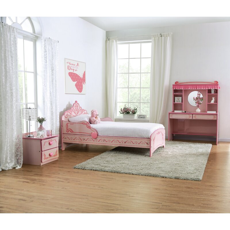 twin princess bedroom set