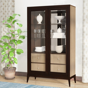 Coletta Lighted China Cabinet by World..