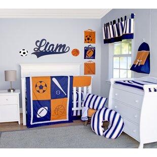 sports crib sheets