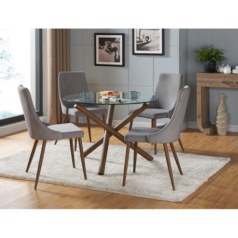 Allmodern Aldina Upholstered Dining Chair Reviews Wayfair
