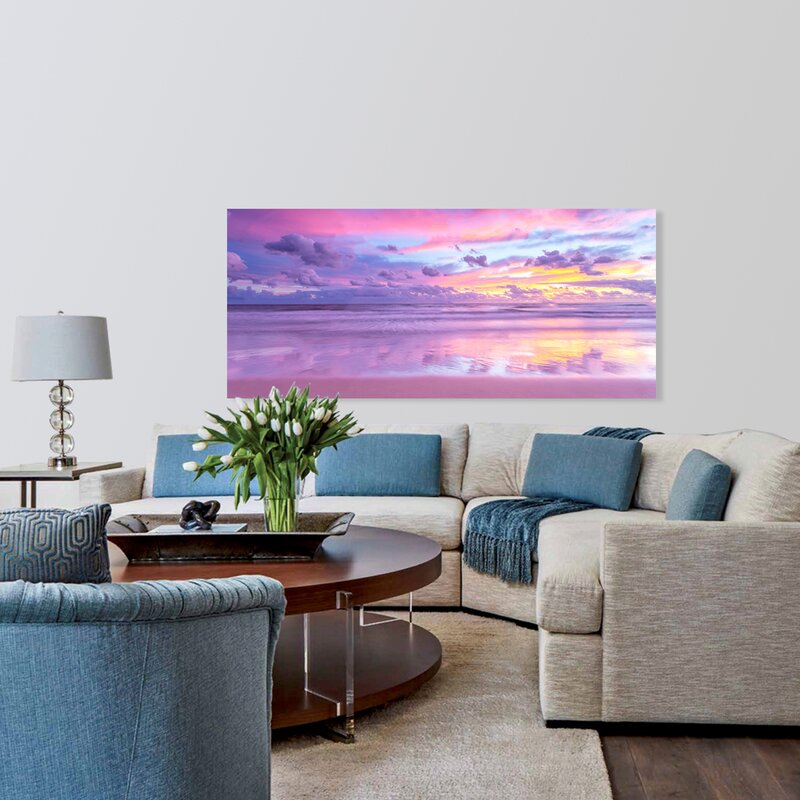 'Candy Sunrise' - Unframed Panoramic Photograph Print