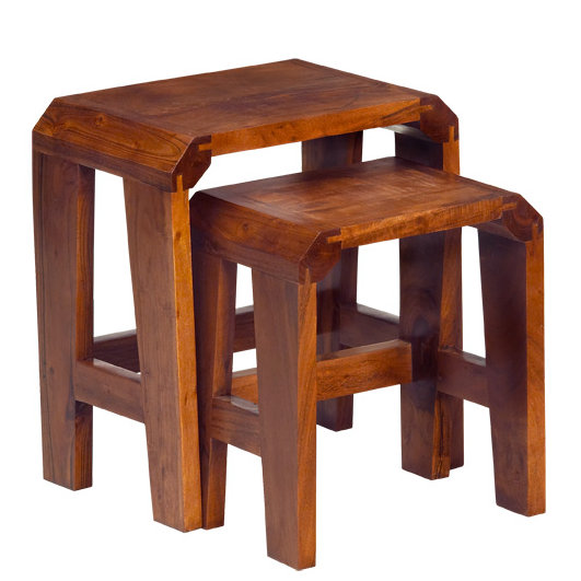 Classicliving Montague Dark Mango 2 Piece Nest Of Tables Wayfair Co Uk The mango wood we naturally.