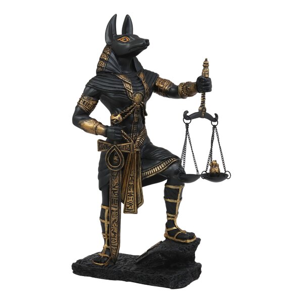 Weegyptians Anubis Egyptian Character Decorative Figurine Statue 