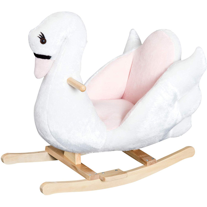 swan ride on rocker