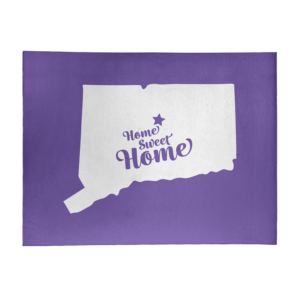 East Urban Home Home Sweet Hartford Poly Chenille Rug Wayfair