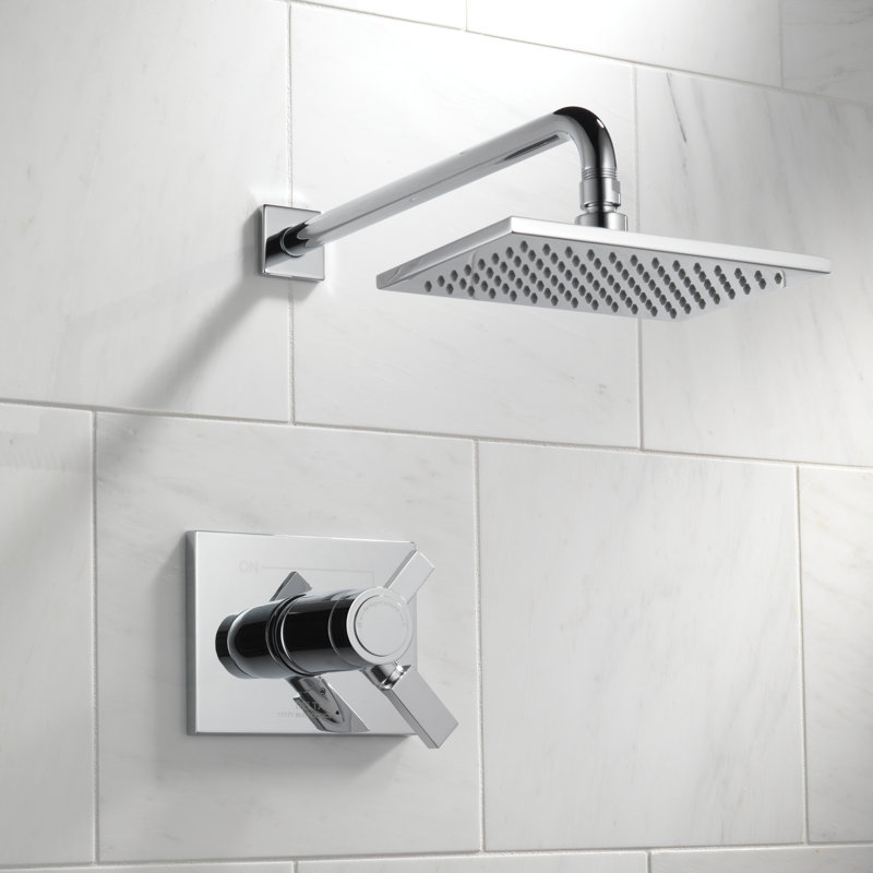 T17t253 Ss Rb Delta Vero Volume Control Shower Faucet Trim With
