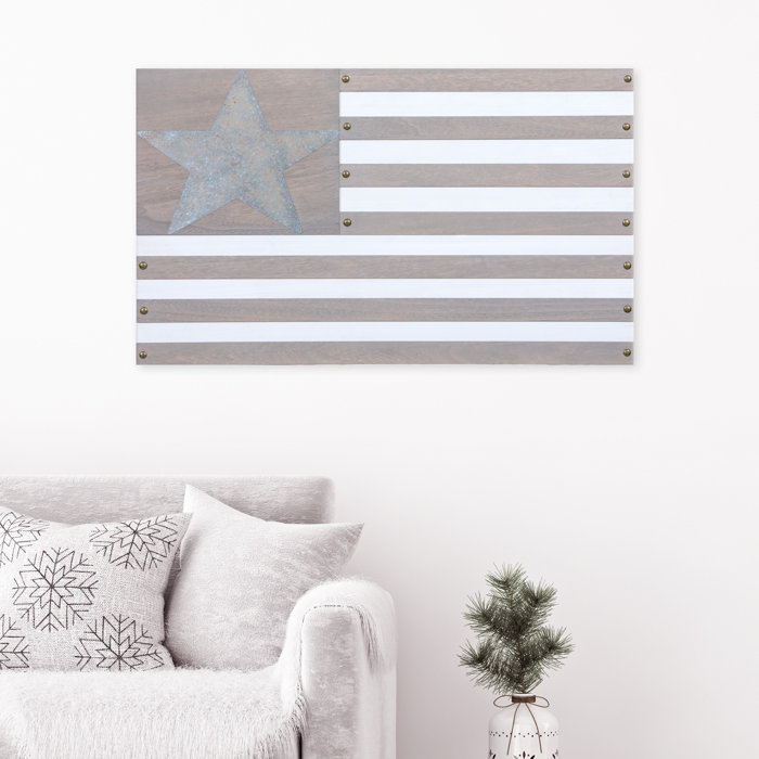 Americana Home Accent Florida State Flag Metal Sign Rustic Decor