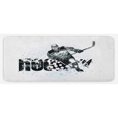 Hockey Kitchen Mat East Urban Home