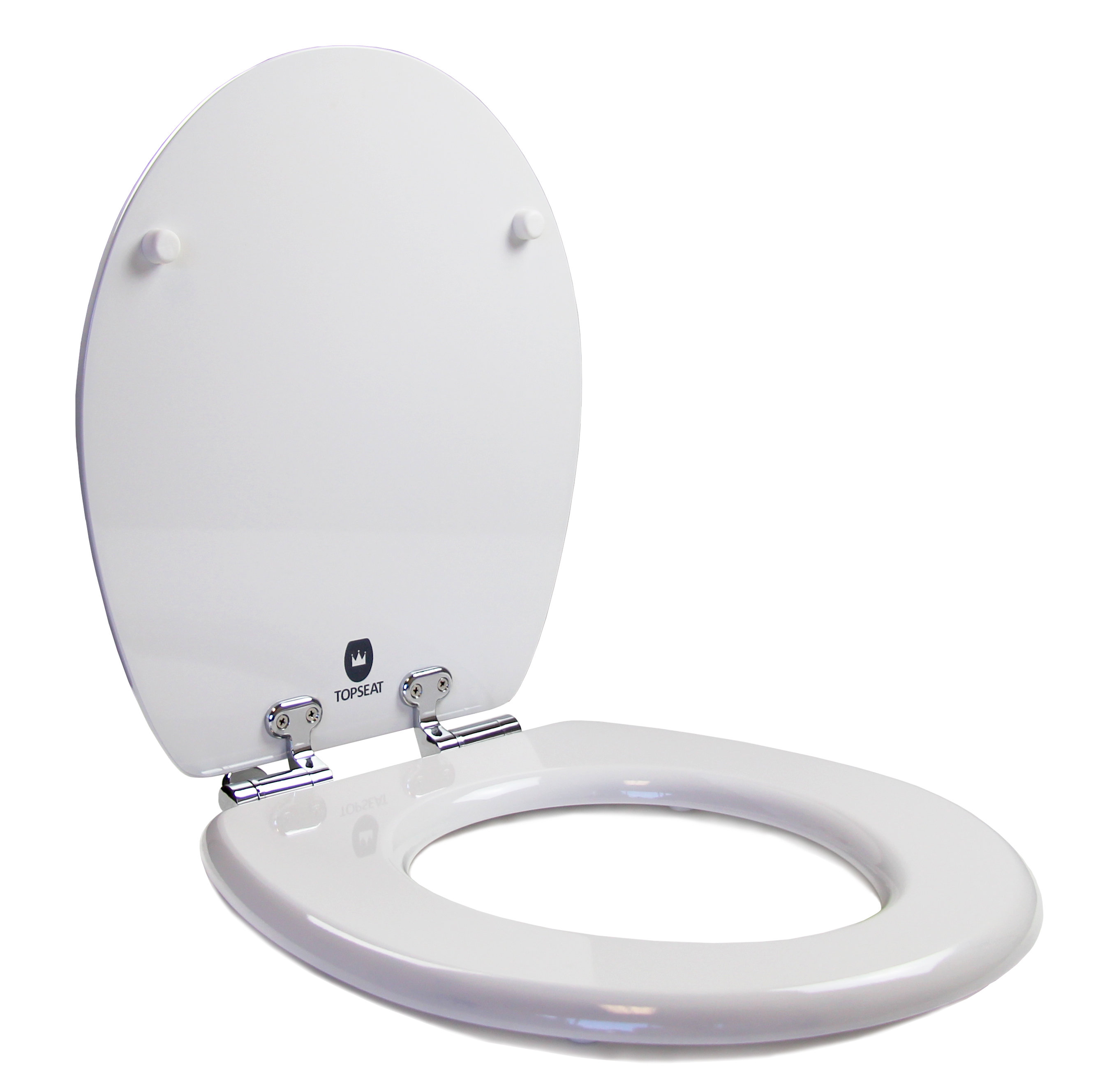 Topseat Round Wood Slow Toilet Seat & Reviews Wayfair