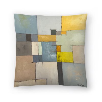 Hans Paus Abstract 10 Throw Pillow East Urban Home Size: 14
