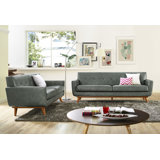 Modern Faux Leather Living Room Sets Allmodern