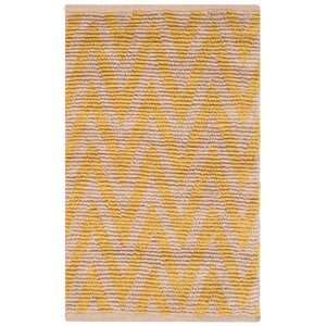 Arria Hand-Woven Natural/Yellow Area Rug