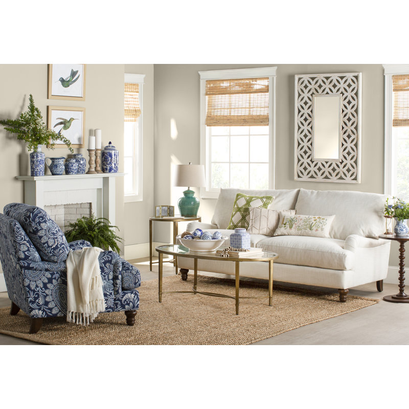 Birch Lane Montgomery 36 W Polyester Blend Down Cushion Armchair Reviews Wayfair