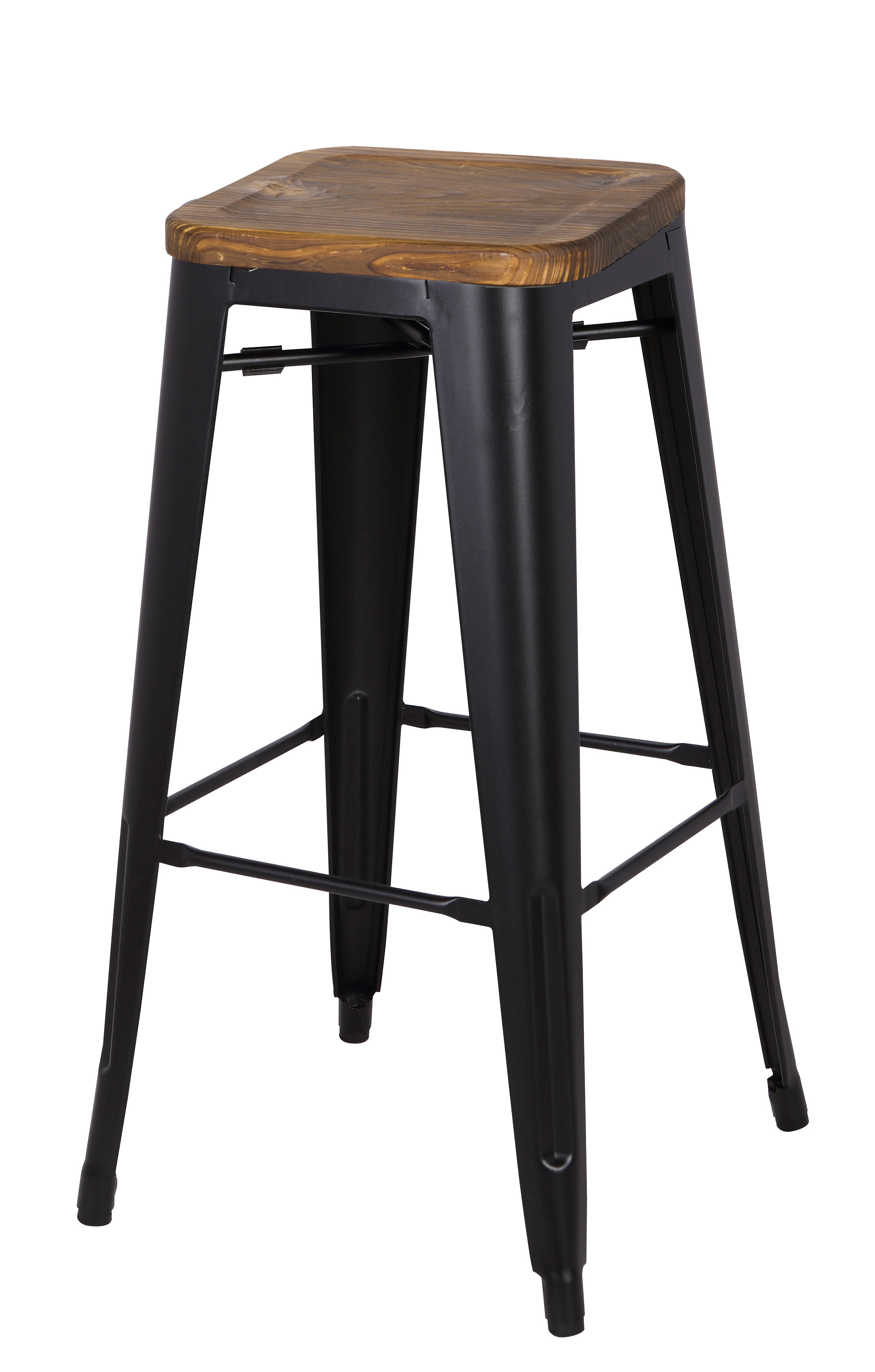 17 Stories Gallion Solid Wood 29 92 Bar Stool Wayfair