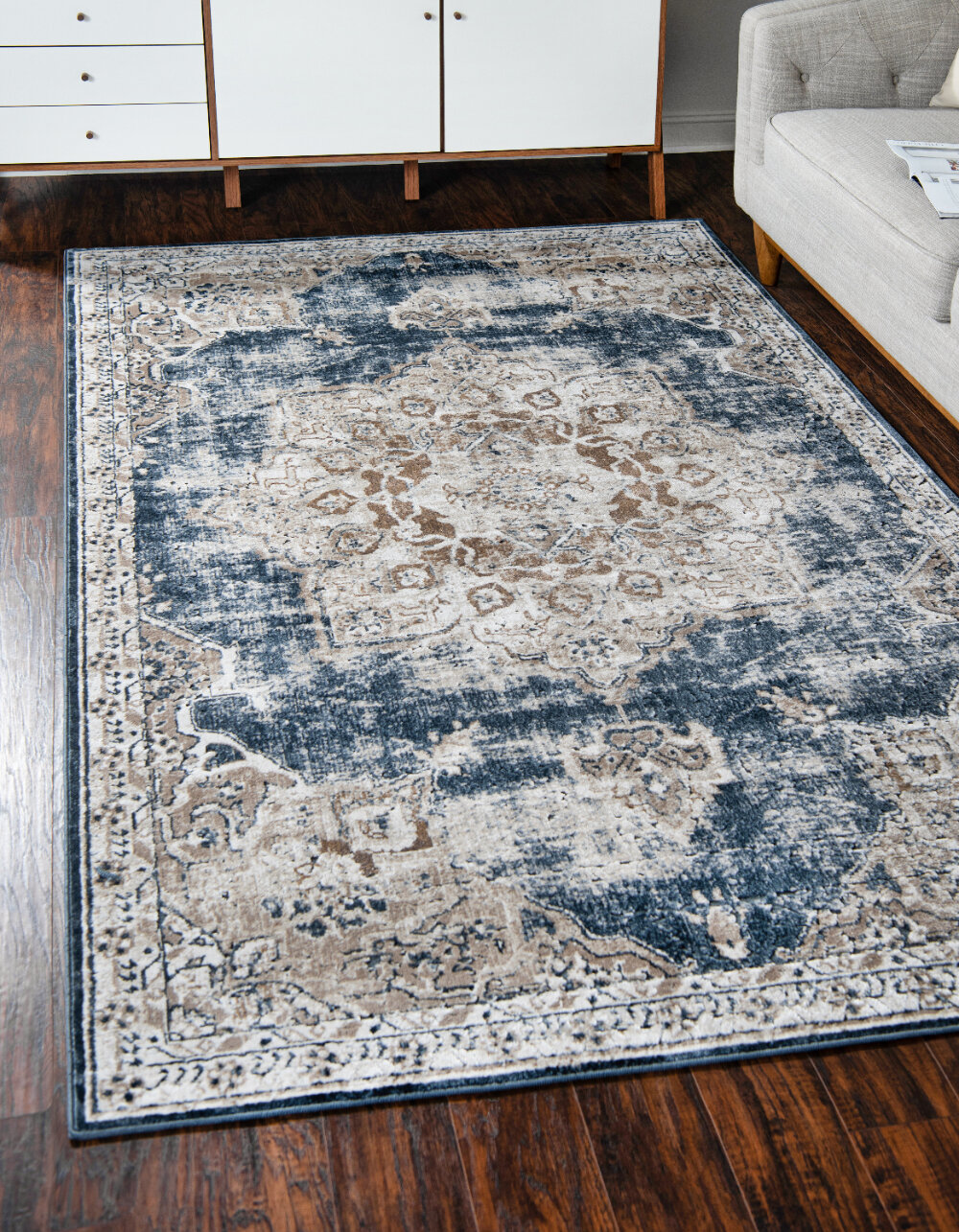 walmart area rugs 8x10 blue