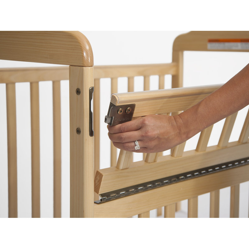 Child Craft Avery Wood Mini Portable Crib With Mattress Wayfair