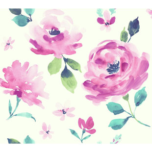 Fl Botanical Kids Wallpaper You Ll Love Wayfair Quickview