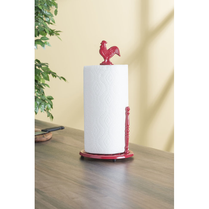 Rooster Free Standing Paper Towel Holder Rooster Free Standing Paper Towel Holder