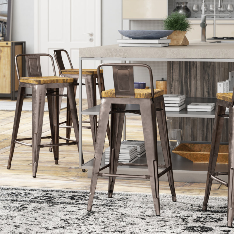Trent Austin Design Shumake Solid Wood 26 Counter Stool Reviews
