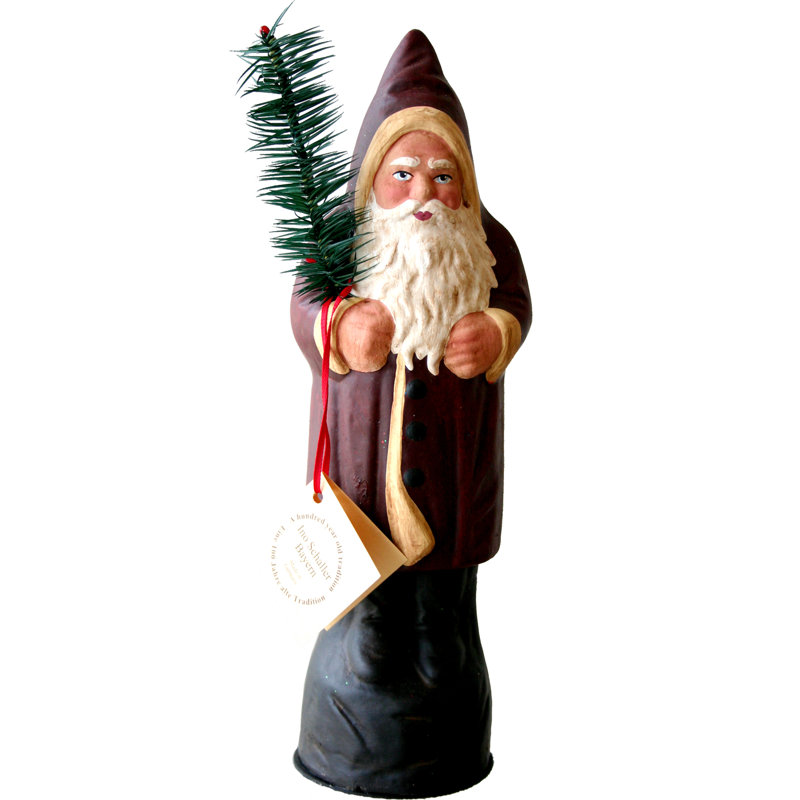 Alexander Taron Schaller Paper Mache Candy Container Santa Old Coat Wayfair