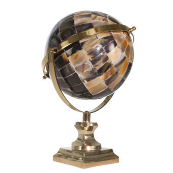 Red Barrel Studio Caille Splotched Decorative Horn Globe Wayfair
