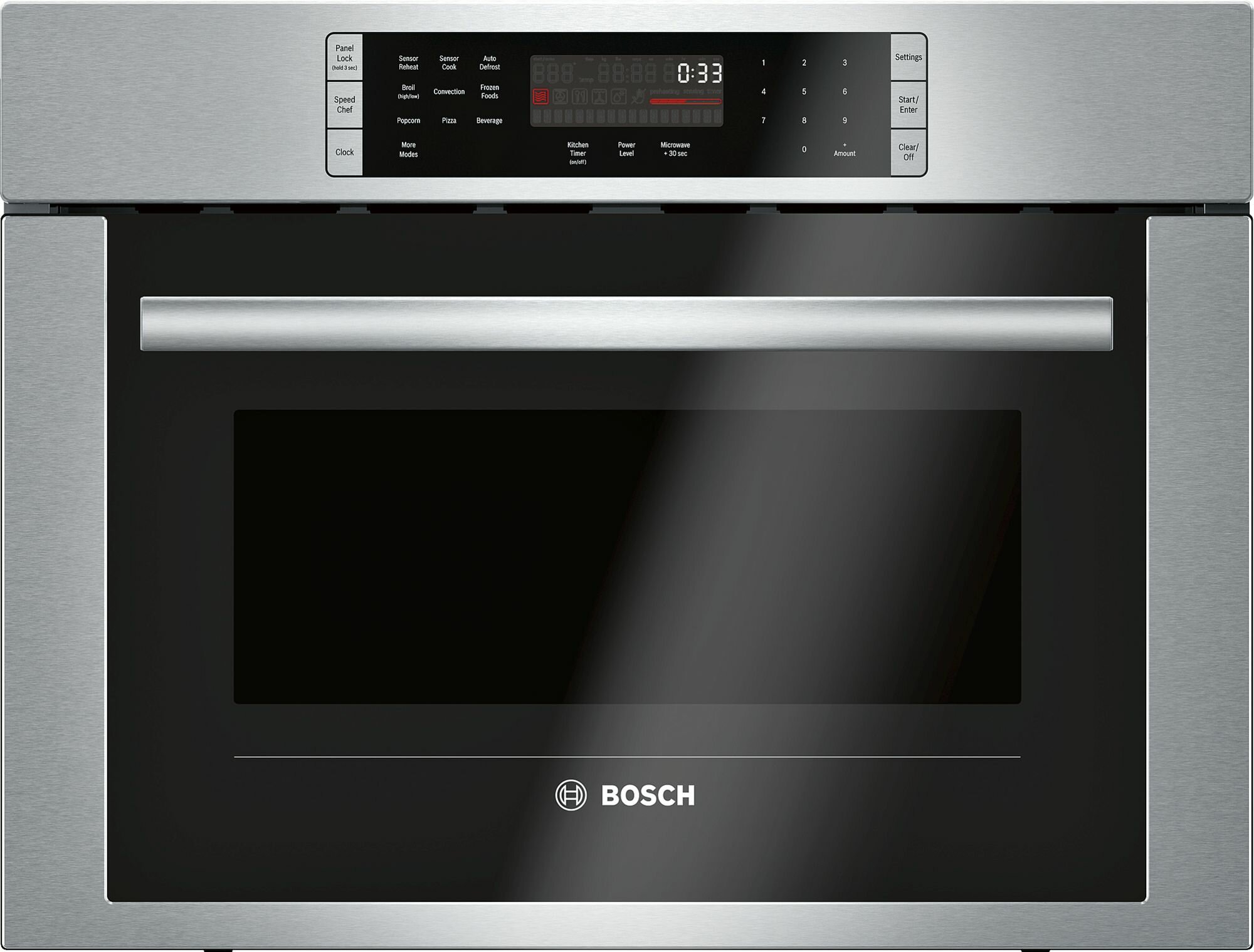 24 double wall oven with microwave