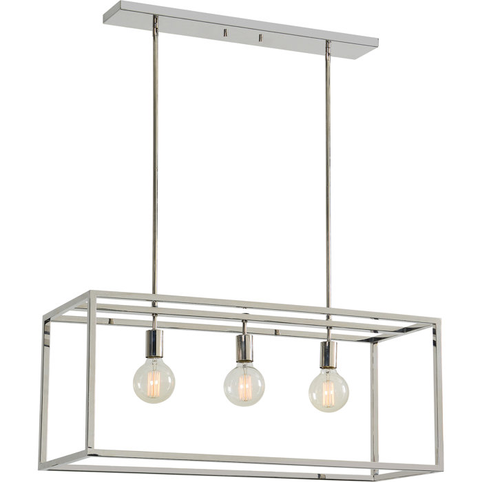 Giard Stainless Steel Ceiling Fixture 3 Light Kitchen Island Pendant Giard Stainless Steel Ceiling Fixture 3 Light Kitchen Island Pendant