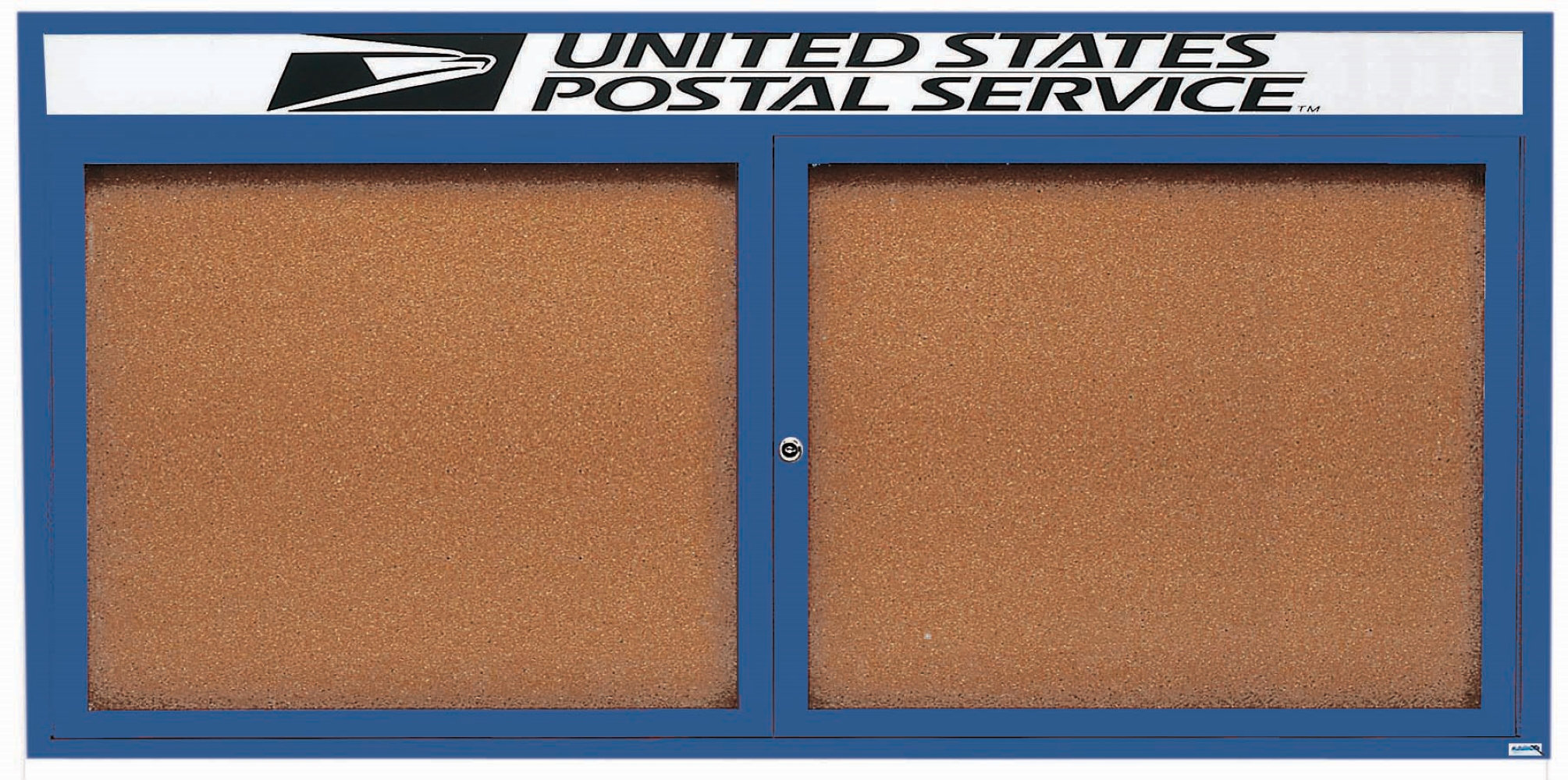 AARCO Illuminated Enclosed Wall Mounted Bulletin Board Wayfair