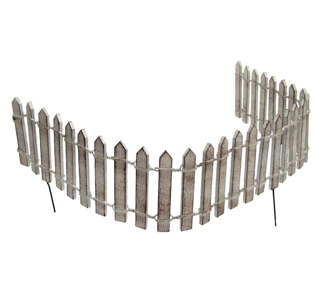 wire picket fence